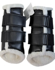 Dover Fleece Sport Boots in Black