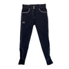 Halter Ego 'Evolution' Breeches in Black/Sliver 