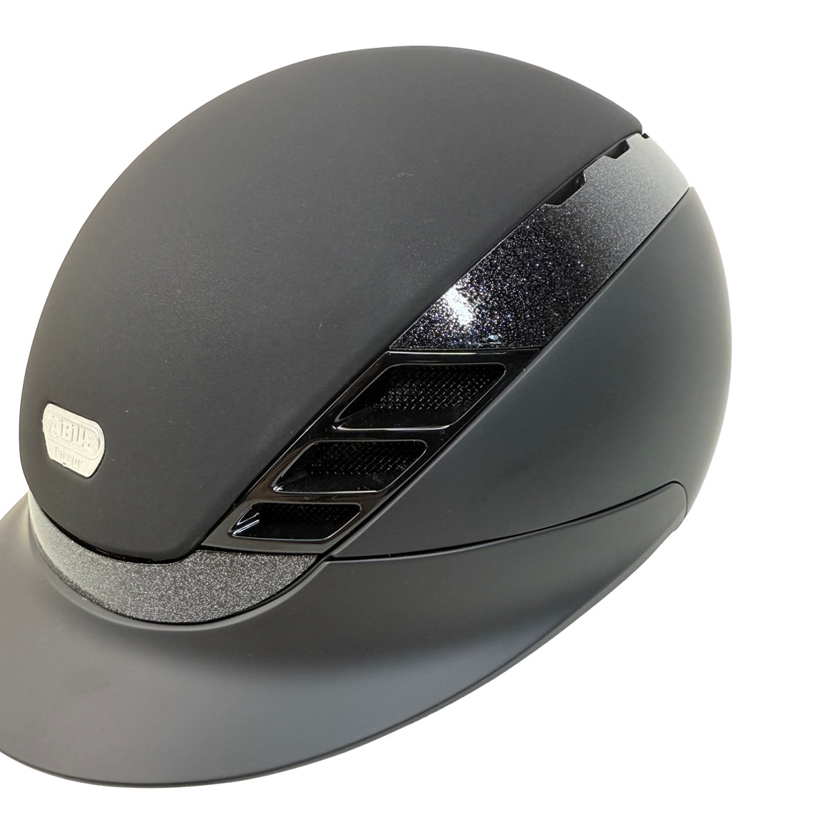 Abus x Pikeur AirLuxe Supreme Helmet in Matte Black/Glitter
