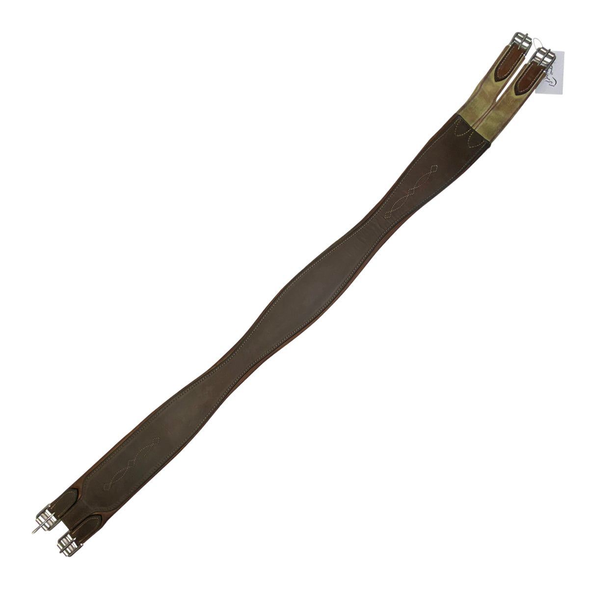 Beval 'Stamford' Single End Elastic Girth in Brown