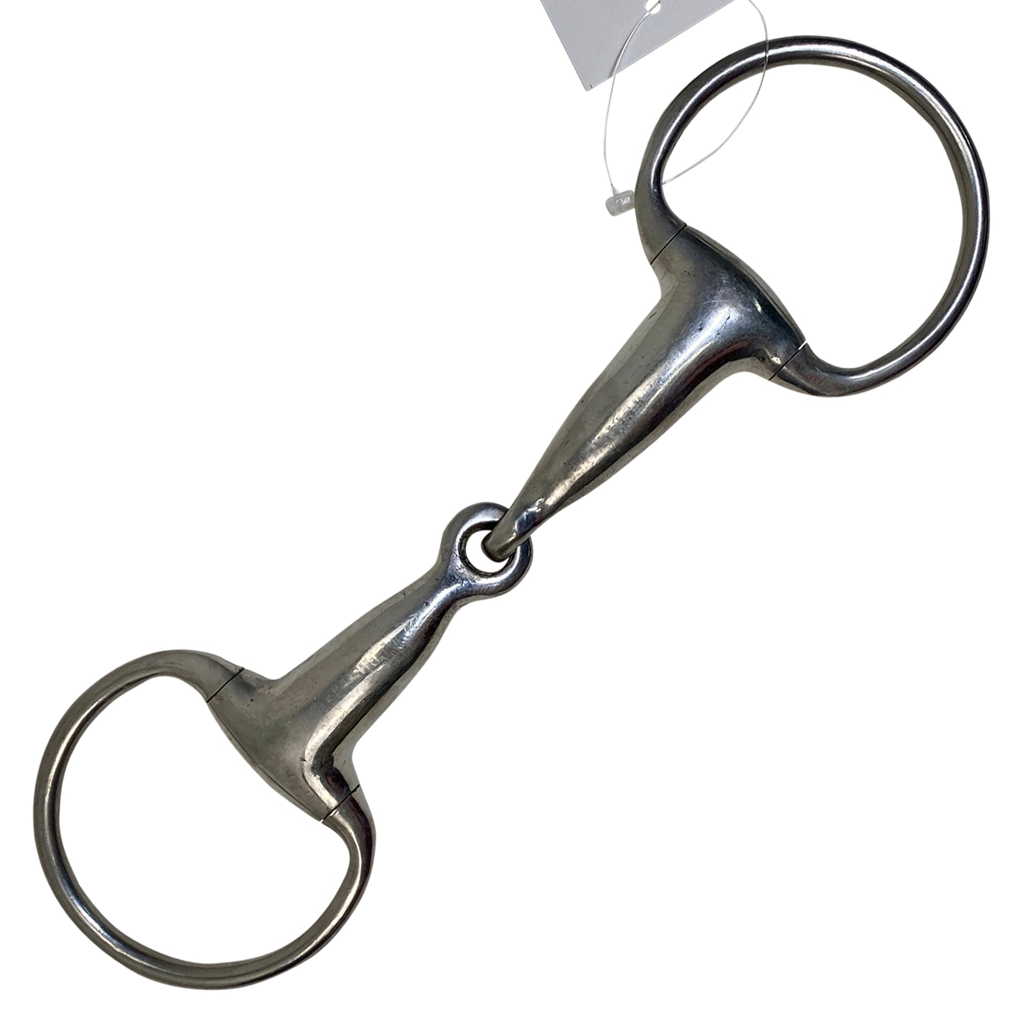 Hollow Mouth Eggbutt Jointed Snaffle in Stainless Steel
