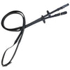 Rubber Reins in Black - Full