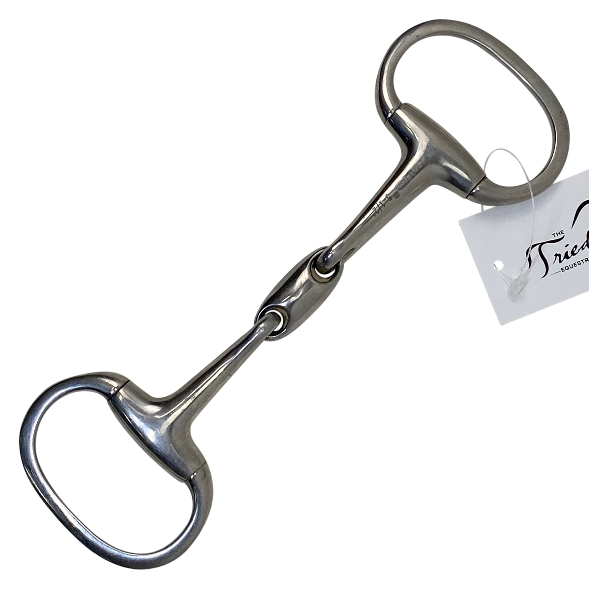 MetaLab Eggbutt French Link Snaffle in Stainless Steel 
