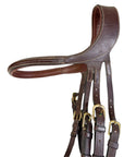Dy'on Difference Collection Flash Bridle in Brown - Cob
