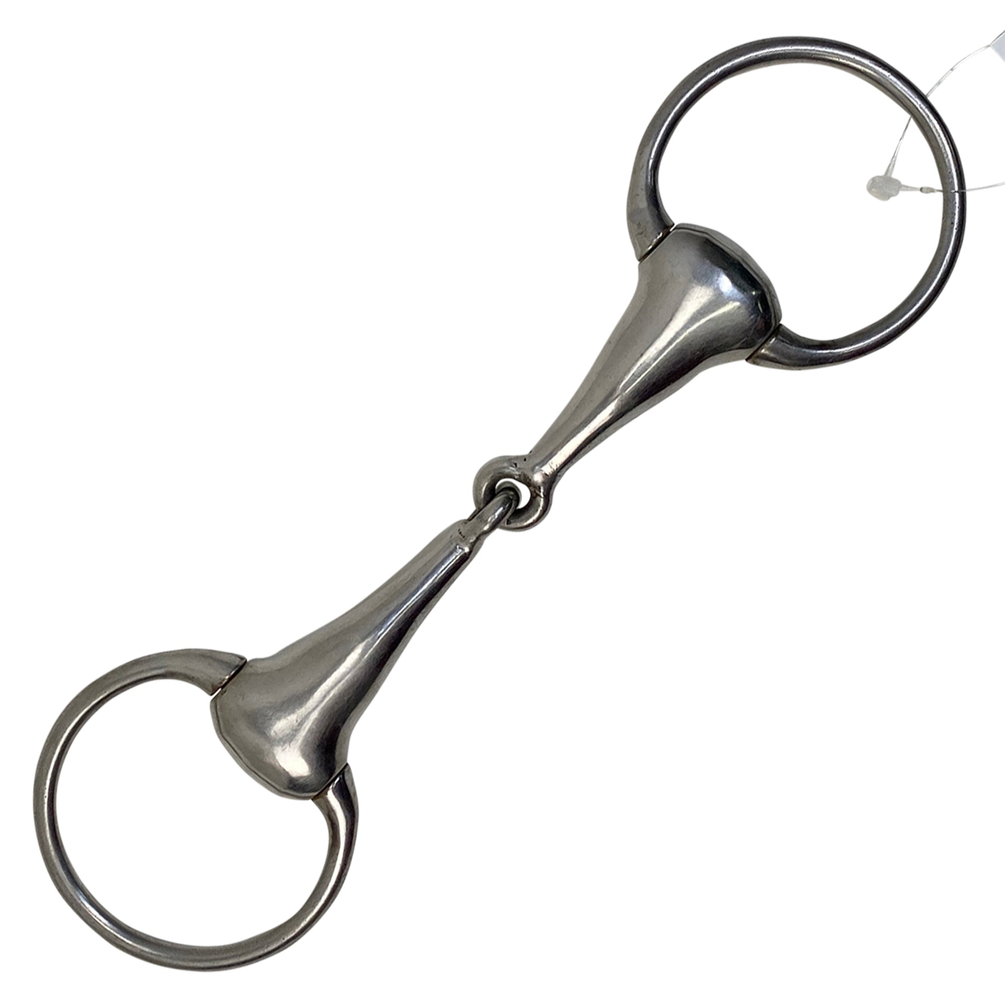 Hollow Mouth Eggbutt Jointed Snaffle in Stainless Steel