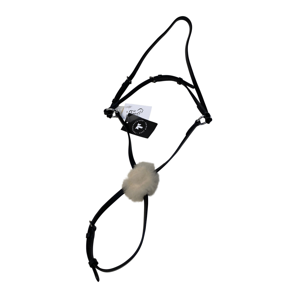 Intrepid International Pro-Trainer Figure 8 Noseband in Black