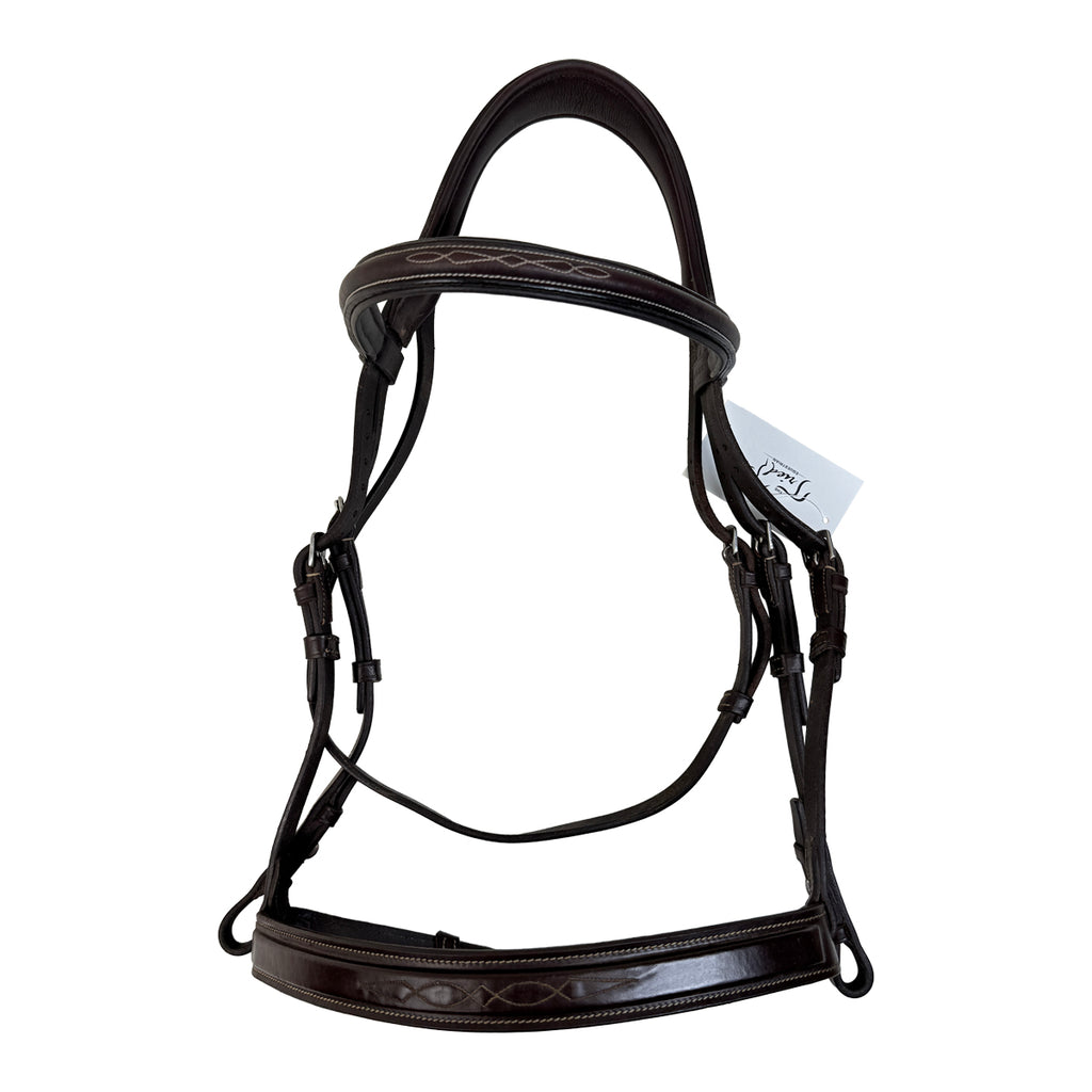 Antares Hunter Origin Anatomic Bridle and Reins in Brown 
