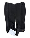 Dublin Easy Care Half Chaps in Black