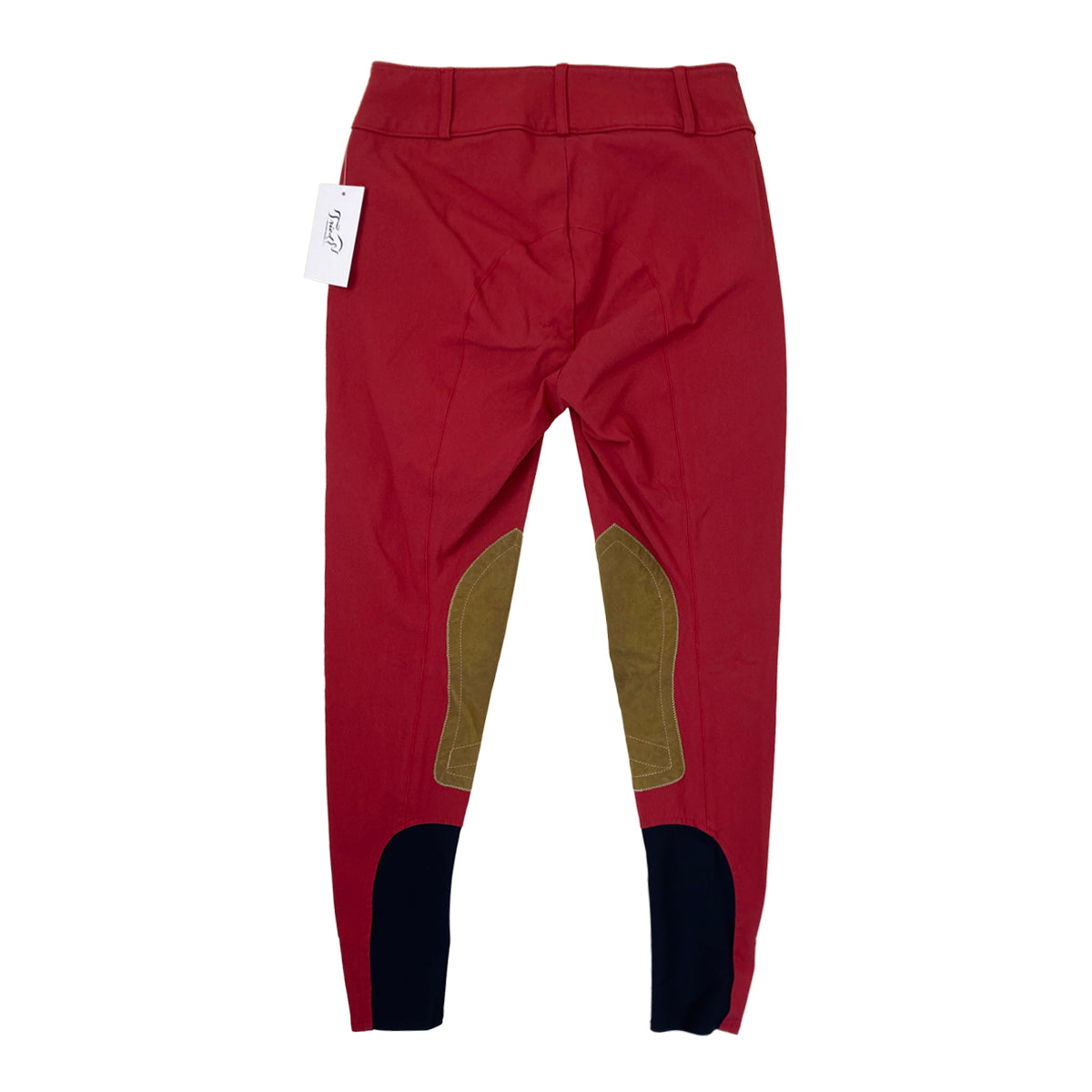 Tailored Sportsman 'Trophy Hunter' Boot Sock Breeches in Cherry Bomb/Tan