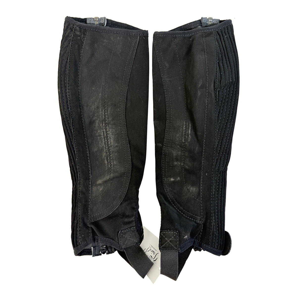 Dublin Easy Care Half Chaps in Black