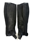 Dublin Easy Care Half Chaps in Black