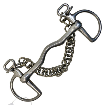 Low Port Kimberwick Bit in Stainless Steel 