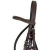Fancy Stitched Hunter Bridle in Brown - Pony
