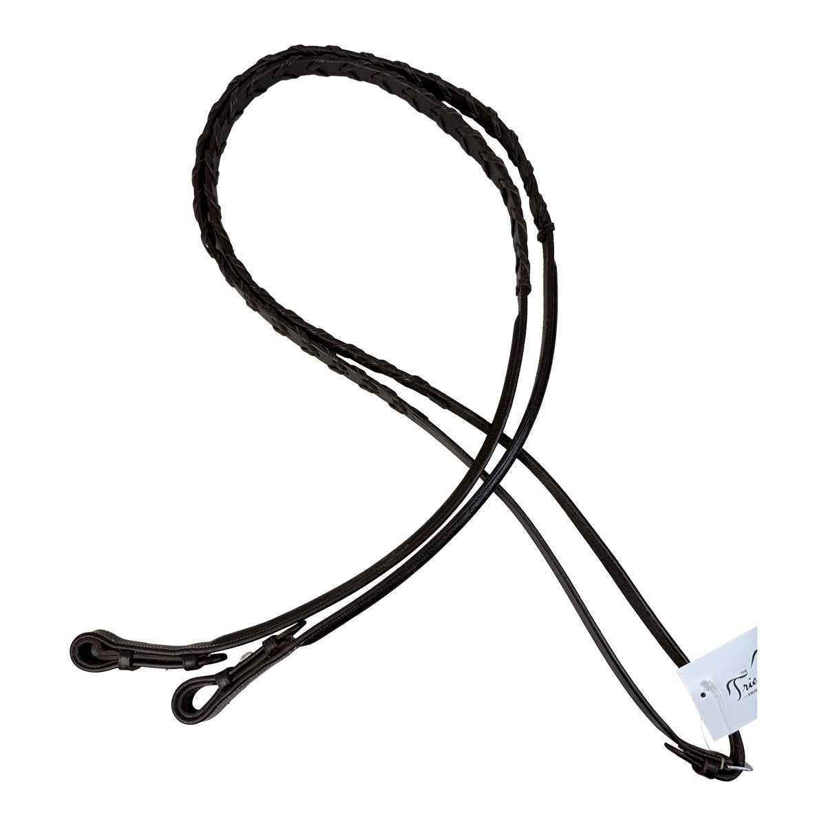 Plain Laced Reins in Brown