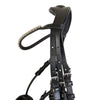 Patent Dressage Padded Double Bridle w/ Crank in Black - Pony