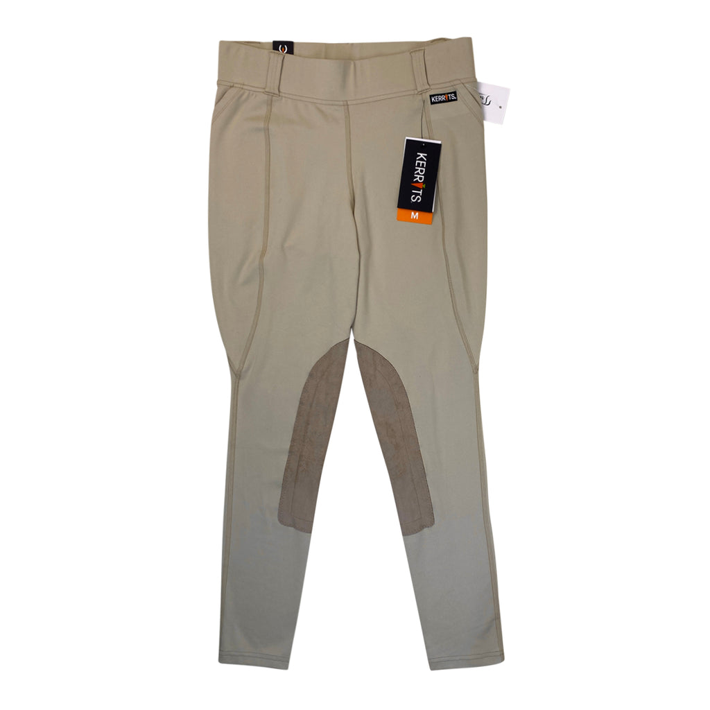 Kerrits Performance Knee Patch Pocket Riding Tight in Tan