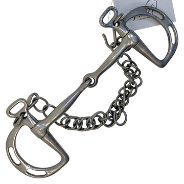 Kimberwick Jointed Bit in Stainless Steel