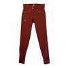 Halter Ego 'Perfection' Breeches in Orange/Yellow Piping