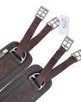 Hy Equestrian Humane Waffle Girth in Brown - 56"