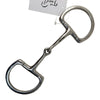 Korsteel Eggbutt Single Joint Snaffle Bit in Stainless Steel 