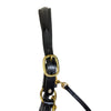 Otto Schumacher Leather Halter in Black