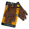 Bionic 'ClassicsGrip' Gloves in Brown