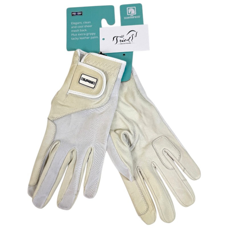 Romfh Pro-Grip Cool Mesh Show Gloves in White