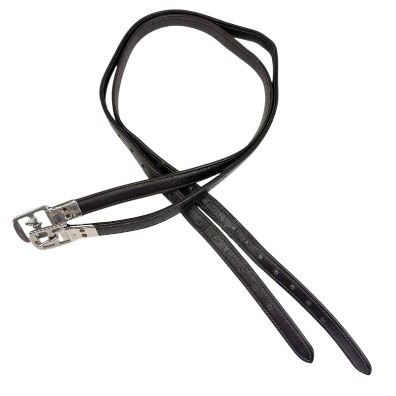 Dover Saddlery Lined Stirrup Leathers in Brown