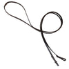 Curb Reins in Brown