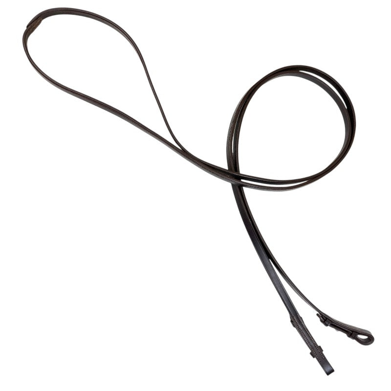Curb Reins in Brown