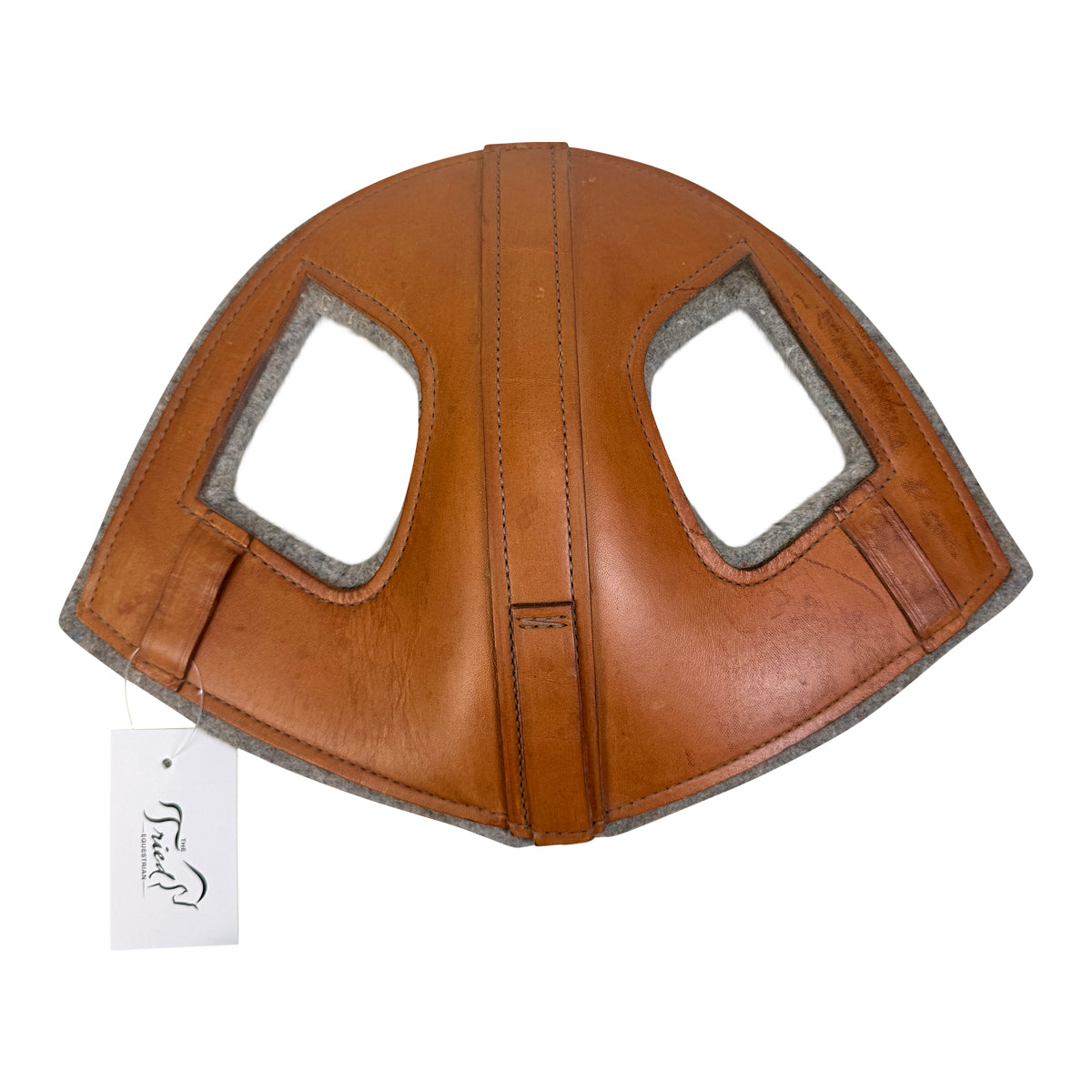 Leather Head Bumper in Cognac