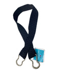 Ruespari Clasp Stretch Belt in Textured Black