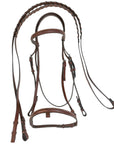 Plain Raised Bridle in Oakbark