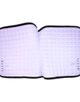 Aviar Logo Dressage Saddle Pad in White