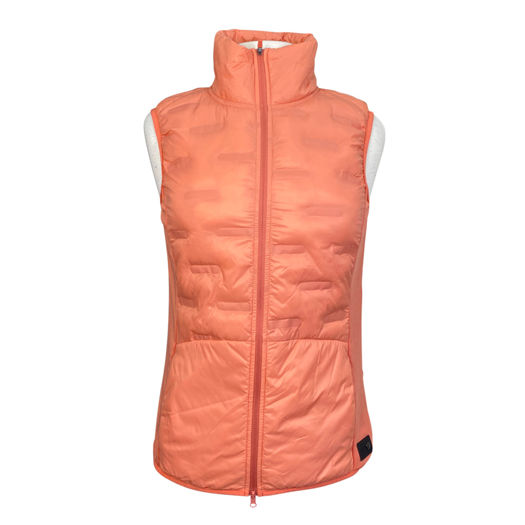 Horze 'Adela' Padded Vest in Crabapple
