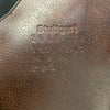 Inside flap stamp of Voltaire 2019 Stuttgart Saddle in Dark Brown