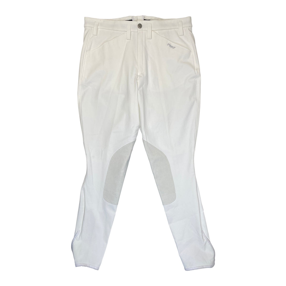 Pikeur 'Rodrigo' Knee Patch Breeches in White 