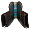 Underside of Voltaire 2019 Stuttgart Saddle in Dark Brown