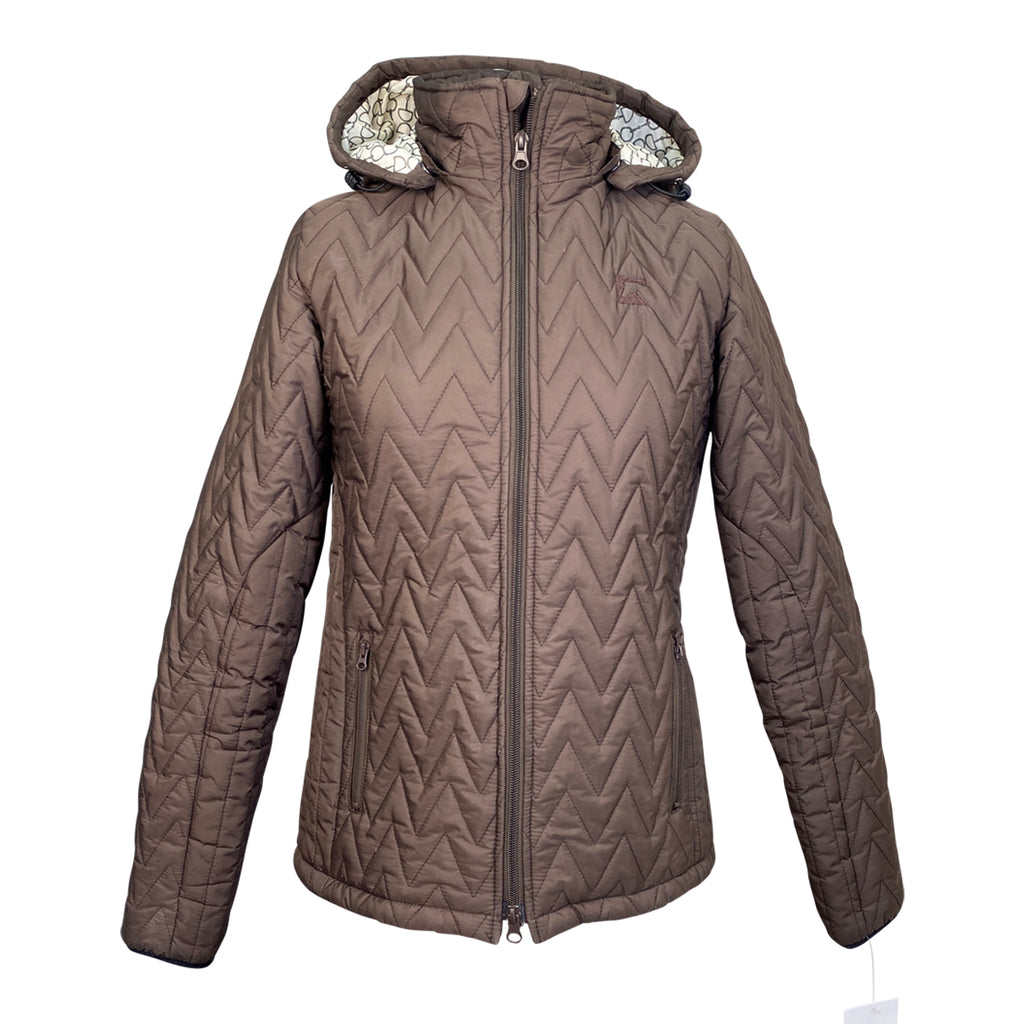 Riding Sport Puffer Jacket in Espresso