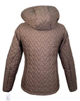 Riding Sport Puffer Jacket in Espresso