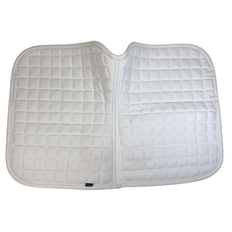 Kingsland 'Classic' Dressage Saddle Pad in White - Full