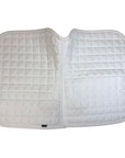 Kingsland 'Classic' Dressage Saddle Pad in White - Full