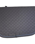 Dover Saddlery Quilted A/P Pad in Grey/Light Blue