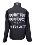 Compton Cowboys X Ariat Soft Shell Jacket in Black