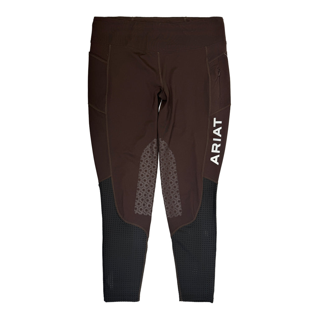 Ariat 'EOS' Knee Patch Tights in Chocovine