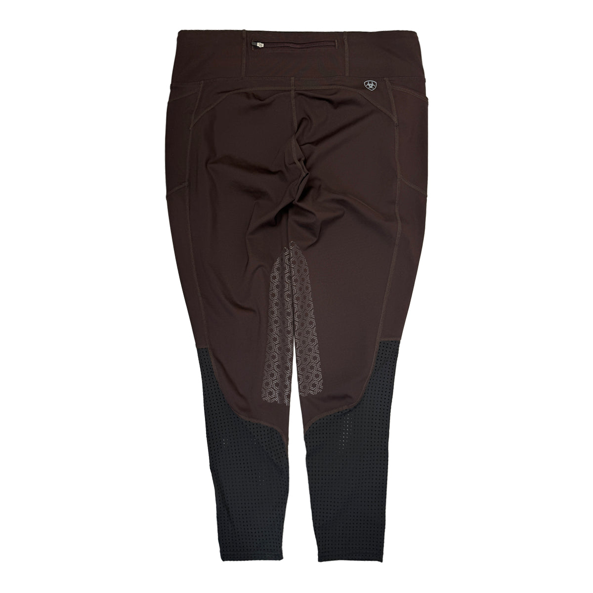 Ariat 'EOS' Knee Patch Tights in Chocovine