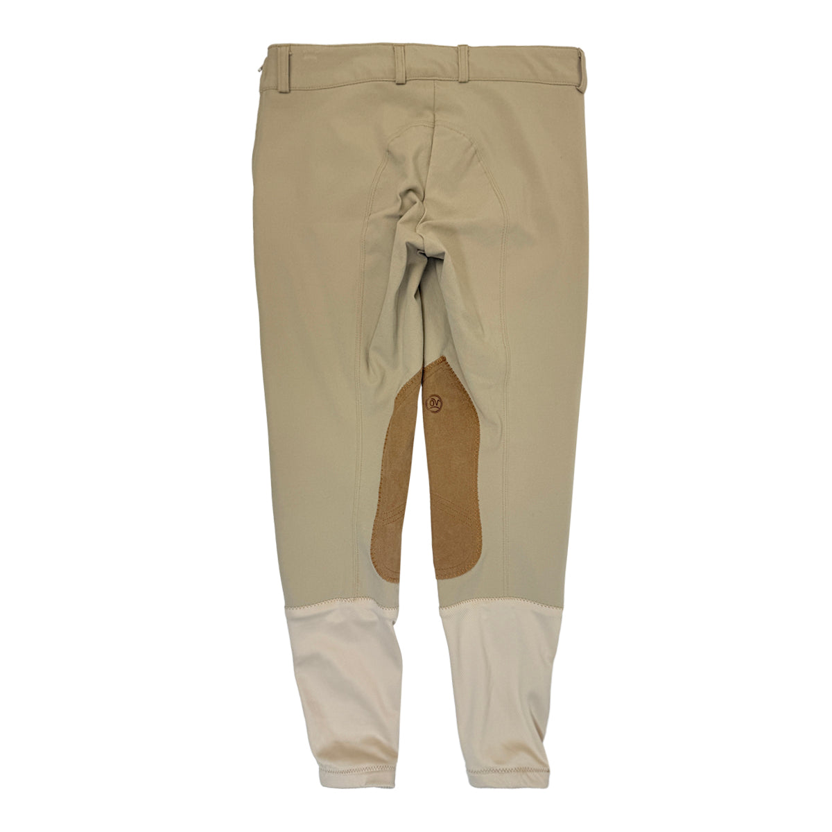 Ovation Euroweave Side Zip Breeches in Tan