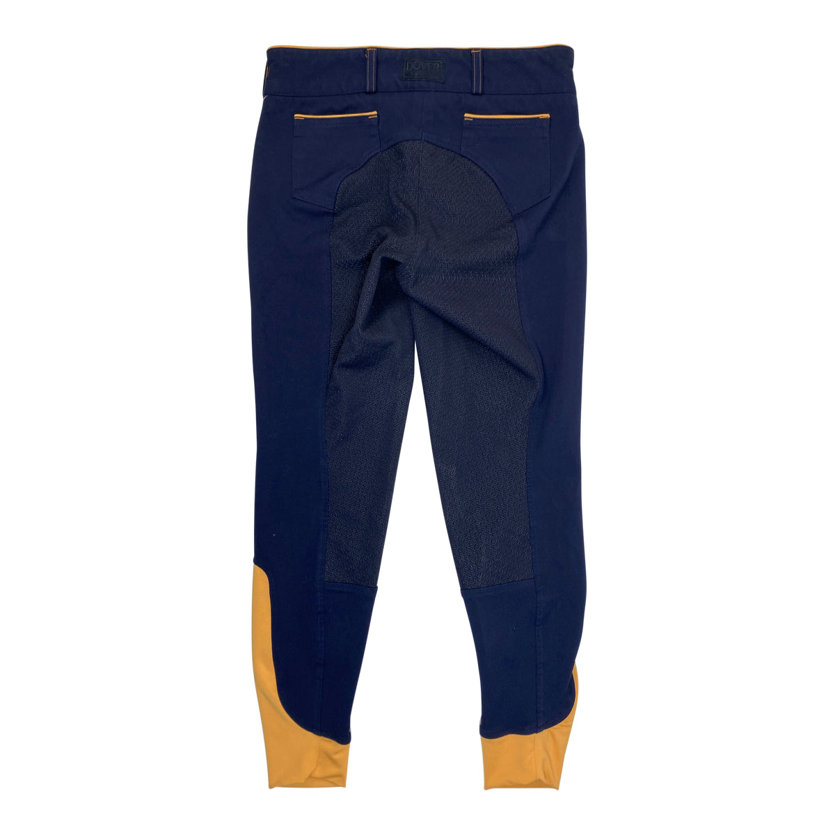 Dover Saddlery 'Wellesley' Full Seat Breech in Navy/Orange