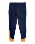 Dover Saddlery 'Wellesley' Full Seat Breech in Navy/Orange