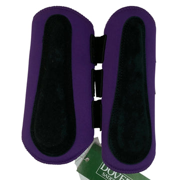Dover Saddlery All-Purpose Galloping Boots in Purple